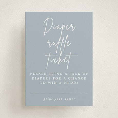 Mini Baby Shower Insert Cards