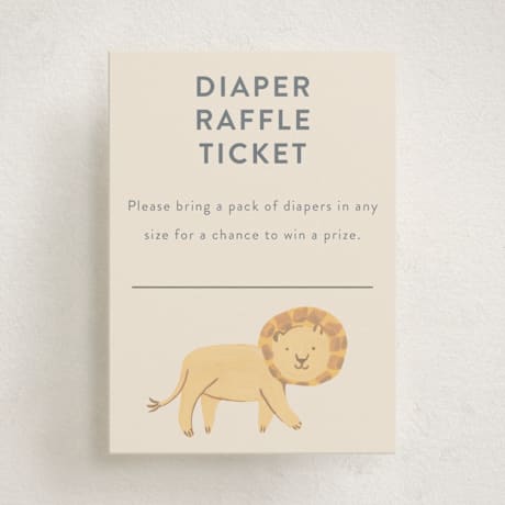 Mini Baby Shower Insert Cards