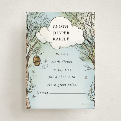 Mini Baby Shower Insert Cards