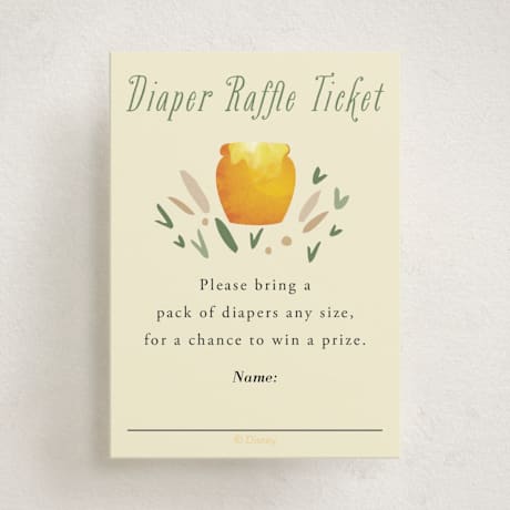 Mini Baby Shower Insert Cards