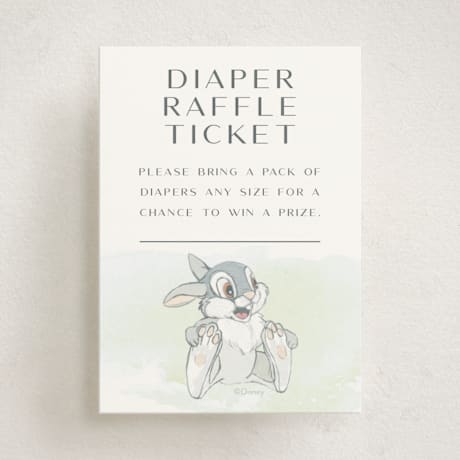 Mini Baby Shower Insert Cards