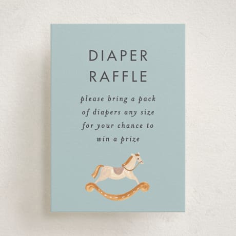 Mini Baby Shower Insert Cards