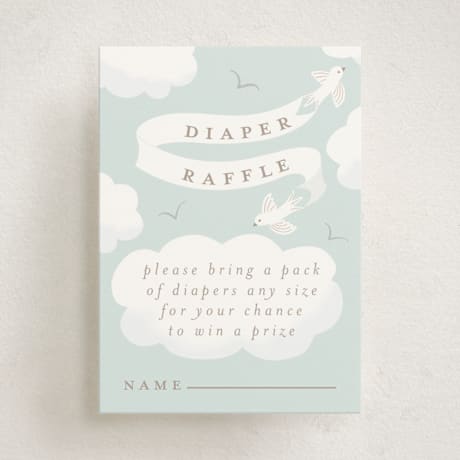 Mini Baby Shower Insert Cards