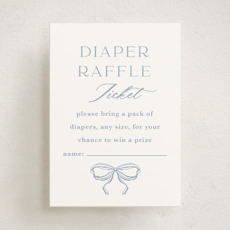 Mini Baby Shower Insert Cards