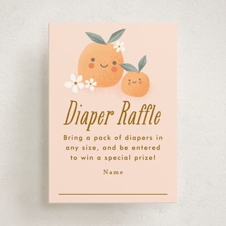 Mini Baby Shower Insert Cards