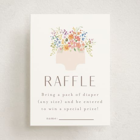 Mini Baby Shower Insert Cards