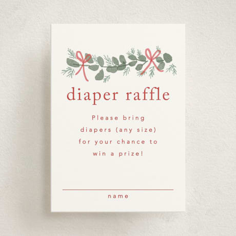 Mini Baby Shower Insert Cards