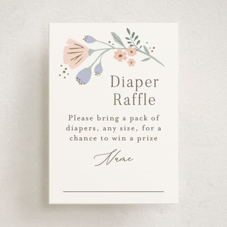 Mini Baby Shower Insert Cards