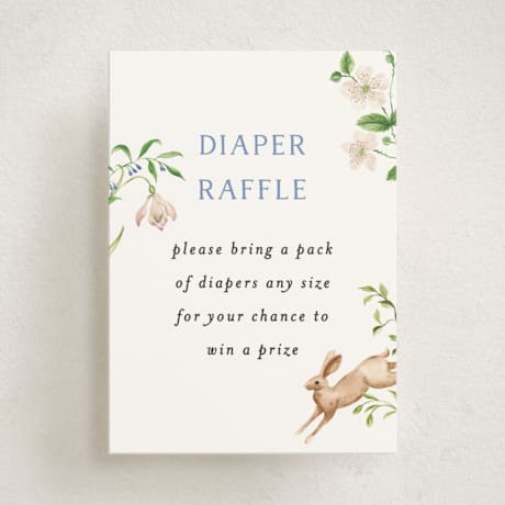 Mini Baby Shower Insert Cards