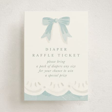 Mini Baby Shower Insert Cards