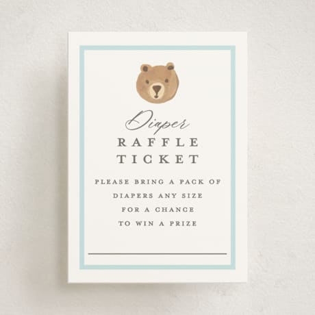 Mini Baby Shower Insert Cards