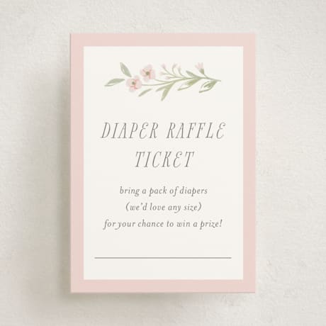 Mini Baby Shower Insert Cards