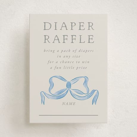 Mini Baby Shower Insert Cards