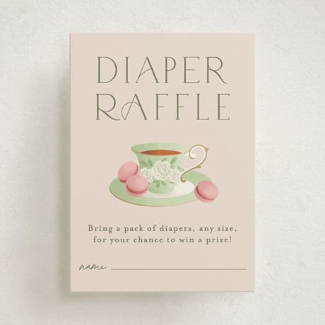 Mini Baby Shower Insert Cards