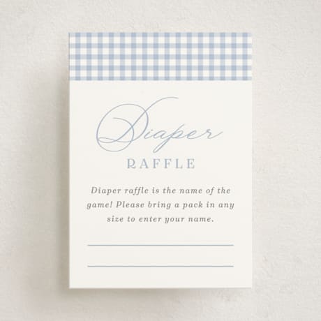 Mini Baby Shower Insert Cards