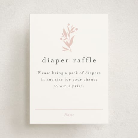 Mini Baby Shower Insert Cards