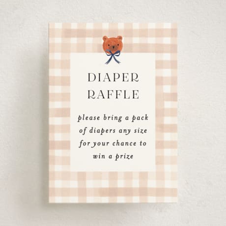 Mini Baby Shower Insert Cards