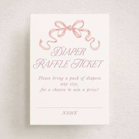 Mini Baby Shower Insert Cards