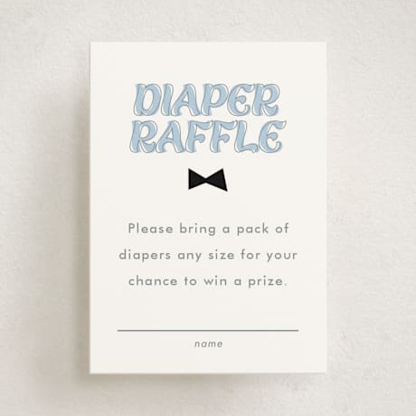 Mini Baby Shower Insert Cards