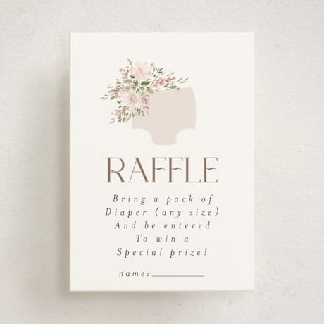 Mini Baby Shower Insert Cards