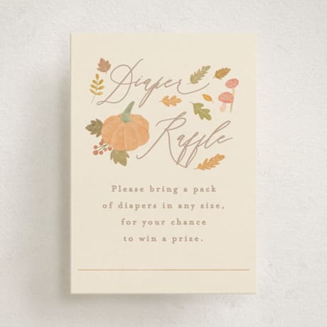 Mini Baby Shower Insert Cards