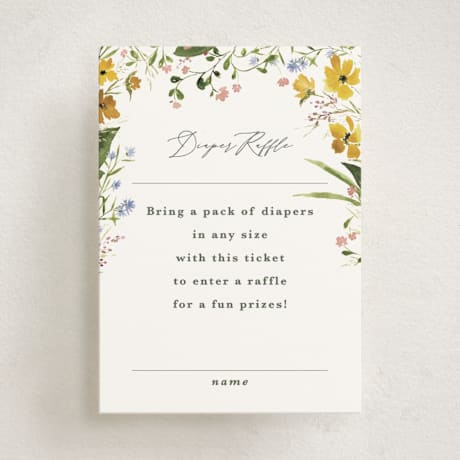 Mini Baby Shower Insert Cards