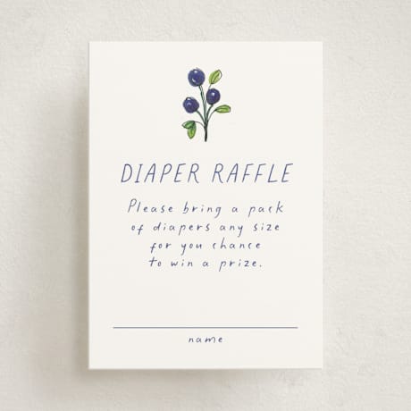 Mini Baby Shower Insert Cards