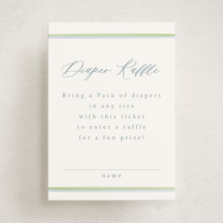 Mini Baby Shower Insert Cards