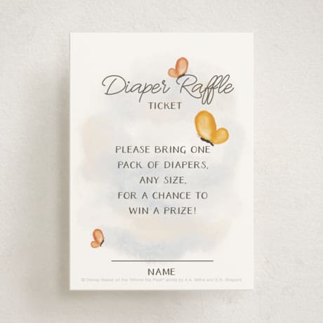 Mini Baby Shower Insert Cards