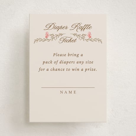 Mini Baby Shower Insert Cards