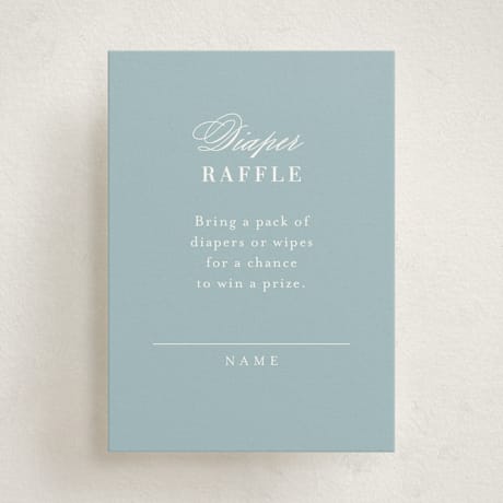 Mini Baby Shower Insert Cards