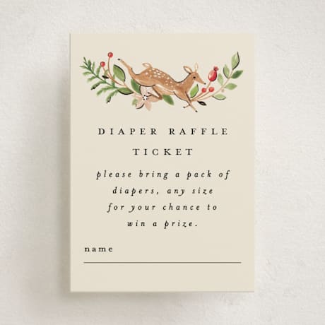 Mini Baby Shower Insert Cards