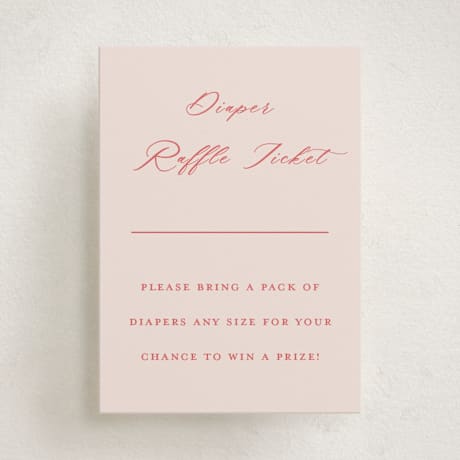 Mini Baby Shower Insert Cards