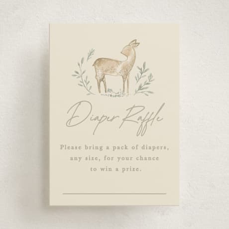 Mini Baby Shower Insert Cards