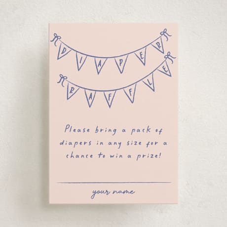 Mini Baby Shower Insert Cards