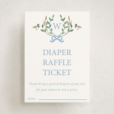 Mini Baby Shower Insert Cards