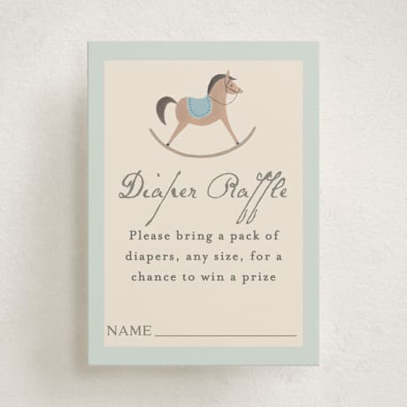 Mini Baby Shower Insert Cards