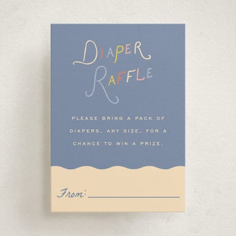 Mini Baby Shower Insert Cards