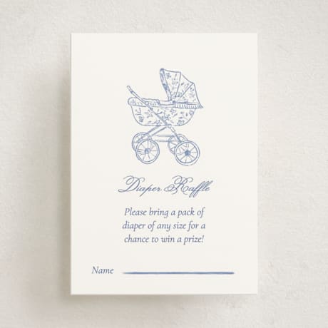 Mini Baby Shower Insert Cards