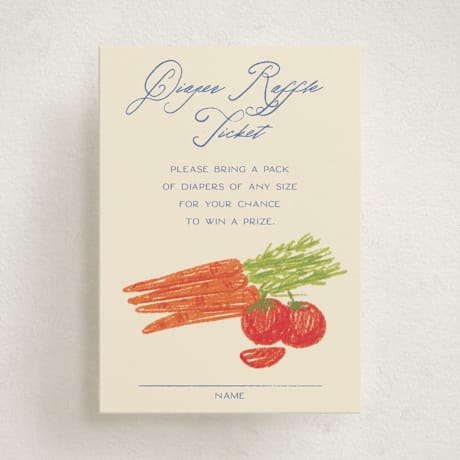 Mini Baby Shower Insert Cards