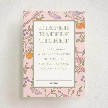 Mini Baby Shower Insert Cards