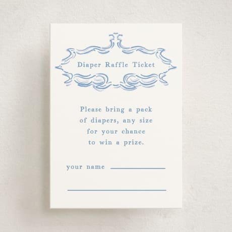 Mini Baby Shower Insert Cards