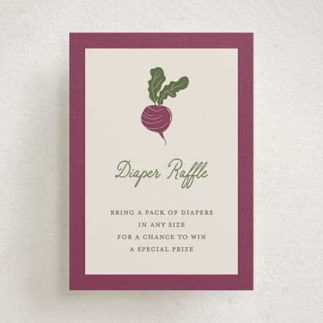 Mini Baby Shower Insert Cards