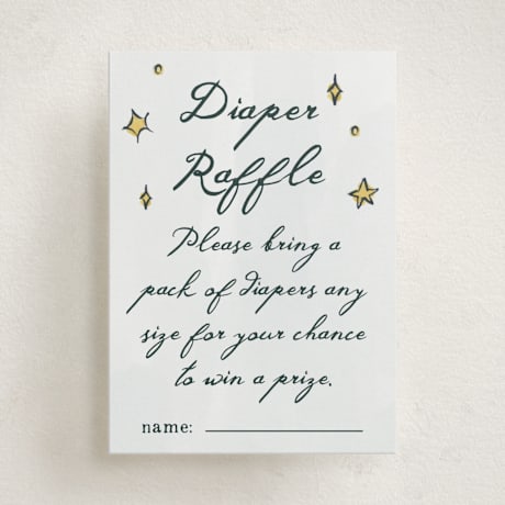 Mini Baby Shower Insert Cards