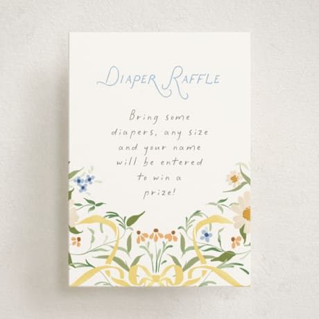 Mini Baby Shower Insert Cards