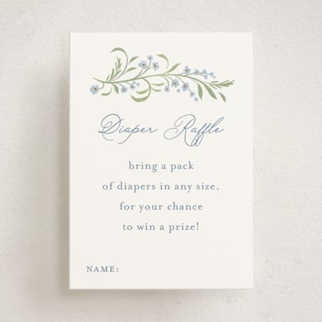 Mini Baby Shower Insert Cards