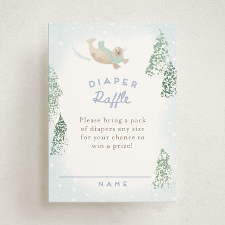 Mini Baby Shower Insert Cards