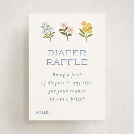 Mini Baby Shower Insert Cards