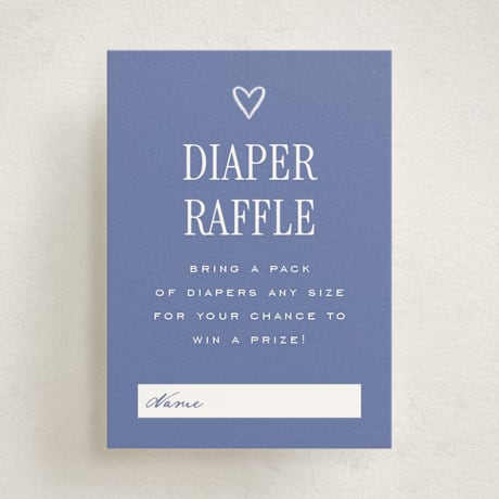 Mini Baby Shower Insert Cards