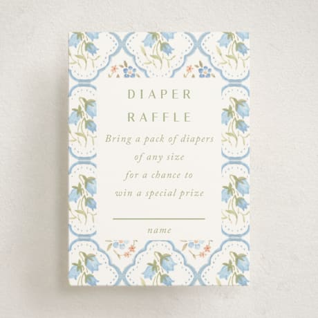 Mini Baby Shower Insert Cards